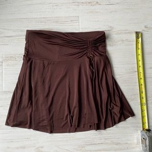 Free People skirt. Brown size S. NWT